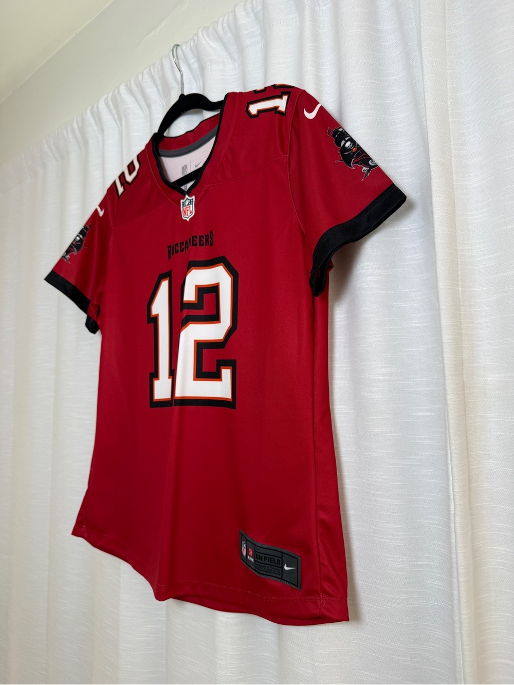 NFL Tampa Bay Buccaneers Tom Brady #12 Red Nike Jersey Women’s | Size M - Picture 6 of 11